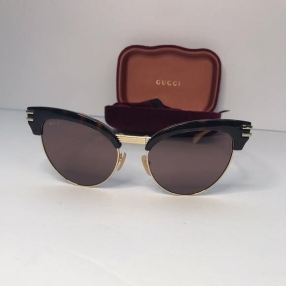 Model: GG1227S 002' New  - 💯 Original   Cat Eye-Frame Injection Sunglasses - Picture 10 of 16